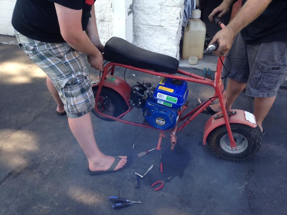 The BangShift Mini-Bike Of Doom Is Revived (And Then It Wasn’t) – Burnouts Completed