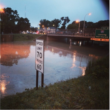 Detroit, Which Now Looks More Like Venice, Is So Flooded That Factories Have Been Affected