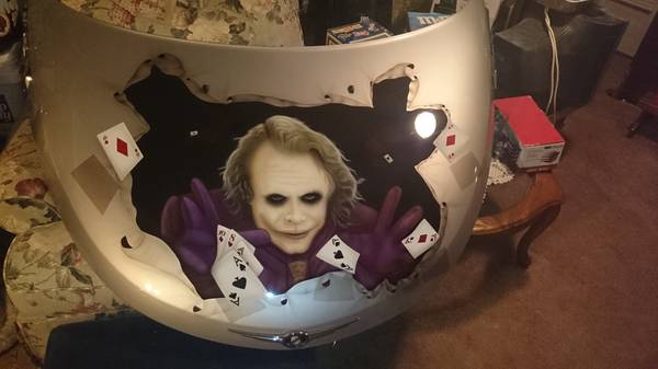 Craigslist Find: Who Wants A “Heath Ledger As The Joker” Hood For Their PT Cruiser?