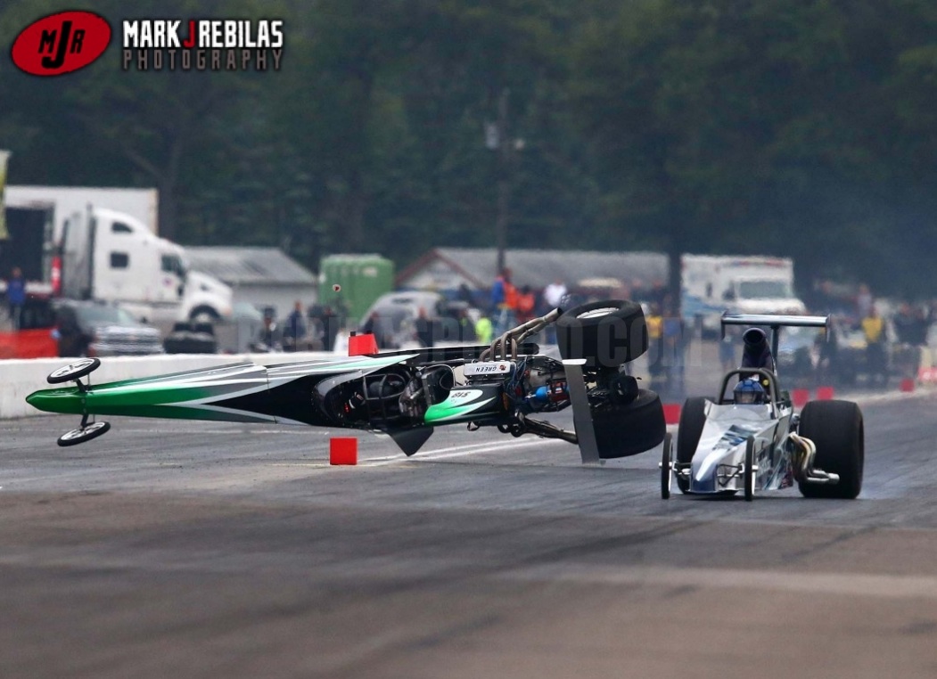 Mark Rebilas Captured The Horrible Top Dragster Wreckage Sequence In Amazing Detail – Photos Here