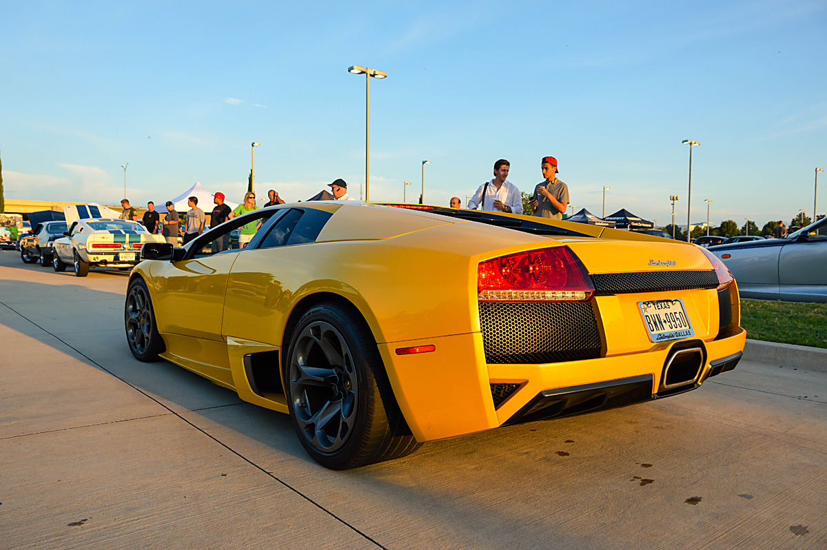 Lambos, Muscle Cars, Panteras, and More From Cars and Coffee Cruise In Dallas