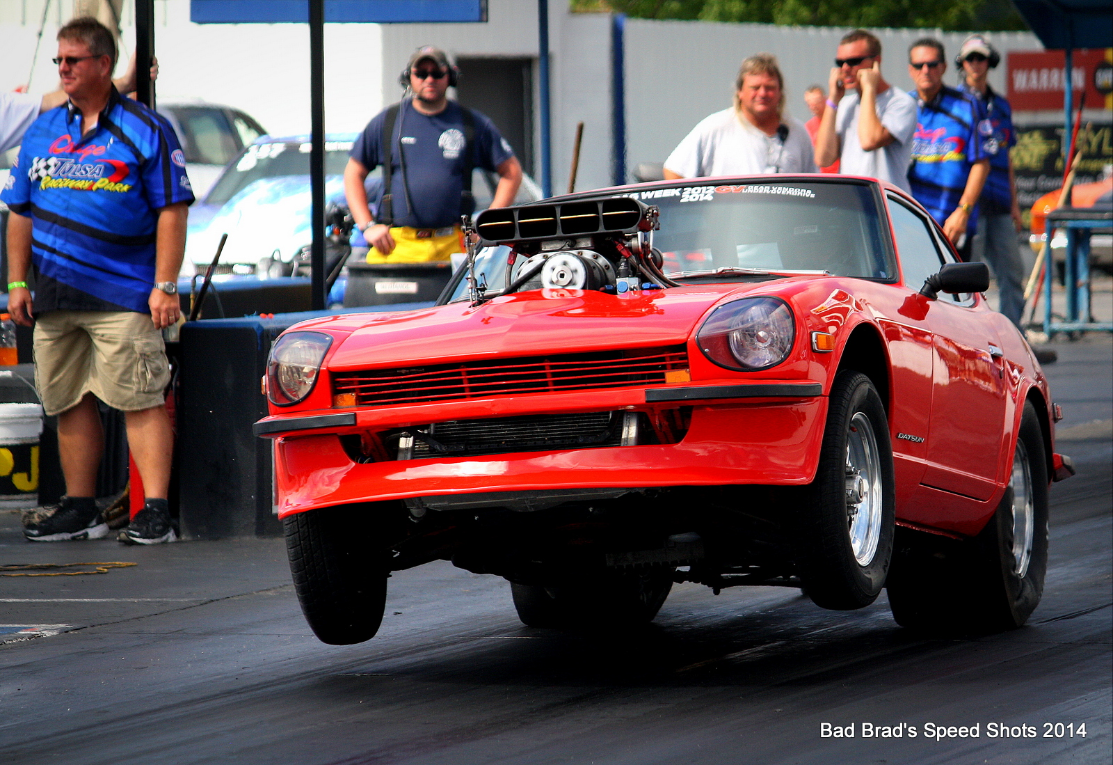 Drag Week 2014: Photos And Results From Day One In Tulsa! Bailey Leads The Way, Lutz Is Fast, Cline Flies, Larson Runs 6.99