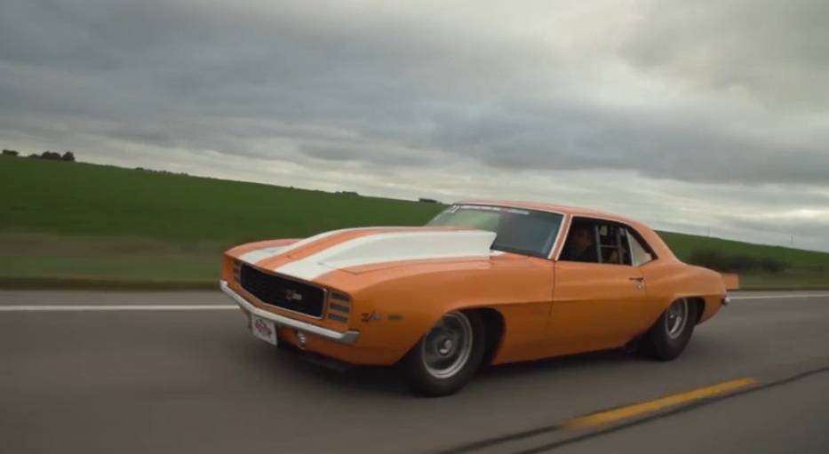 This Video Highlighting Doug Cline’s Drag Week Where He Ran 6s At All Tracks With No Trailer In A Steel Camaro Is Magnificent