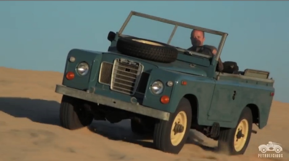 This Petrolicious Film Takes A Look At A Guy And His Old School Land Rover As He Drives The Dunes At Pismo And Splashes In The LA River