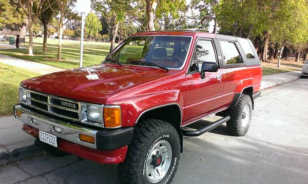 Craigslist Find: V8-Swapped And California-Legal 1988 Toyota 4Runner – Really Clean, Pretty Pricey