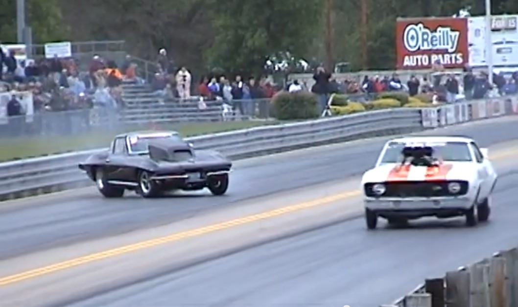 Watch One Of The Most Valiant Drag Race Driving Efforts We Have Ever Seen – Sideways, Stuck Throttle(?), Almost Saves It Completely