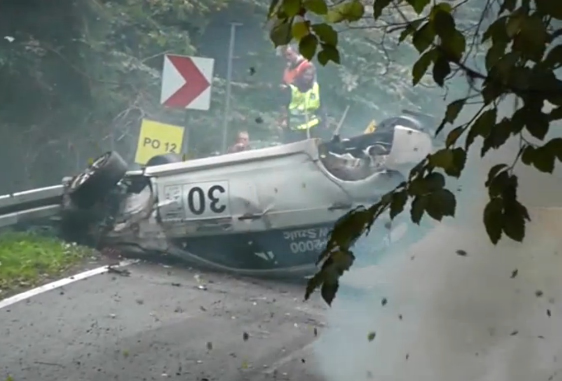 Watch A Rally Driver’s Small Mistake Turn Instantly Into One Of The More Wild Wrecks We Have Seen This Year