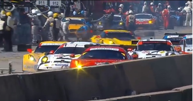 Crash Video: The Pit Lane Incident At The 2014 Petit Le Mans At Road Atlanta