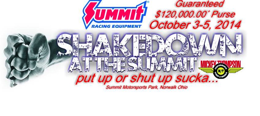 CLICK HERE TO WATCH THE SHAKEDOWN AT THE SUMMIT STARTING 10AM TODAY EST!