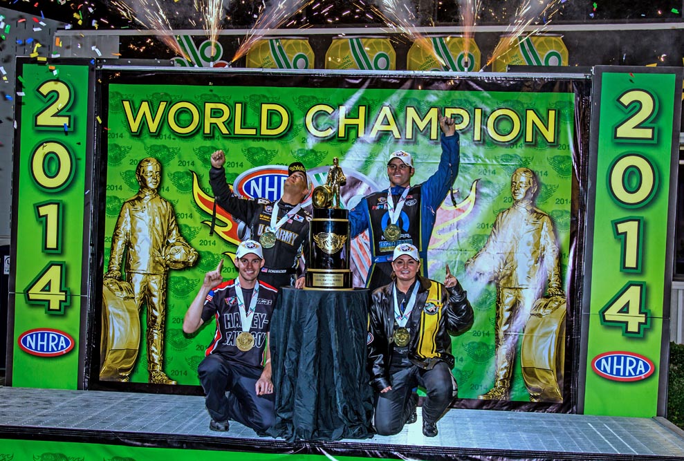 Big Finish: NHRA Crowns World Champs At Epic 50th World Finals – Razor Tight Racing Right Down To The Wire