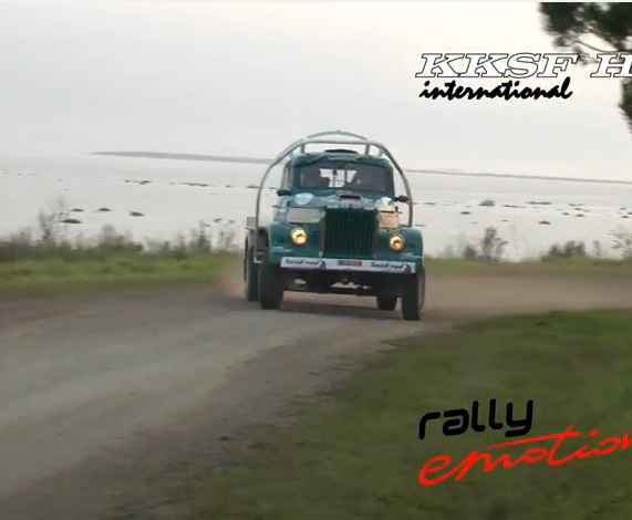 In Estonia, They High Speed Rally Old Russian Trucks Packed With Screaming V8s – This Video Is AWESOME