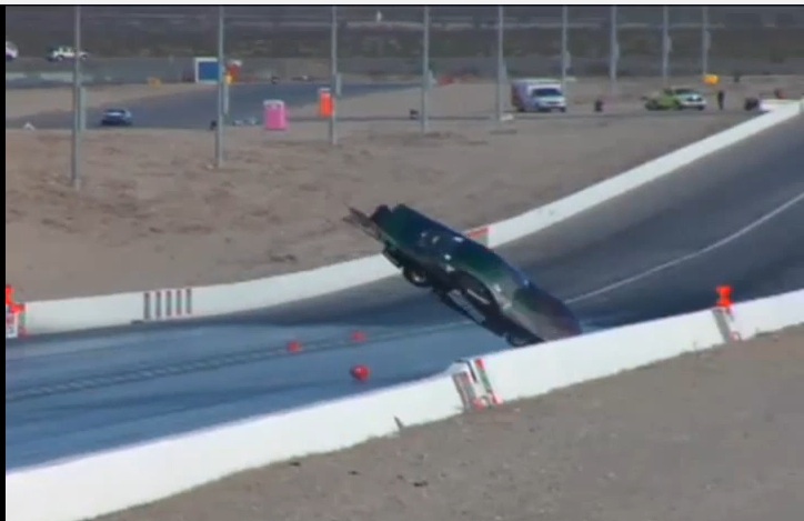 Watch Rick Snavley Suffer A Massive Crash At The 2011 Street Car Super Nationals – He Was Banged Up But OK
