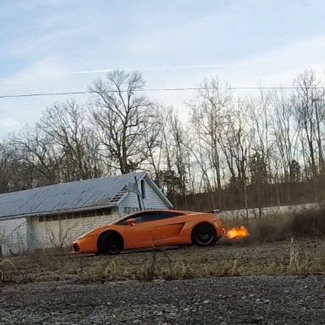 This Lamborghini Gets One Final Workout Before It Gets Built Into A Race Car…And You Won’t Guess What Kind!