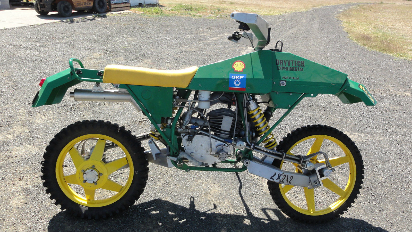 eBay Find: The Drysdale Dryvtech Motorcycle Had Hydraulic Propulsion, Braking, and Two Wheeled Hydraulic Steering