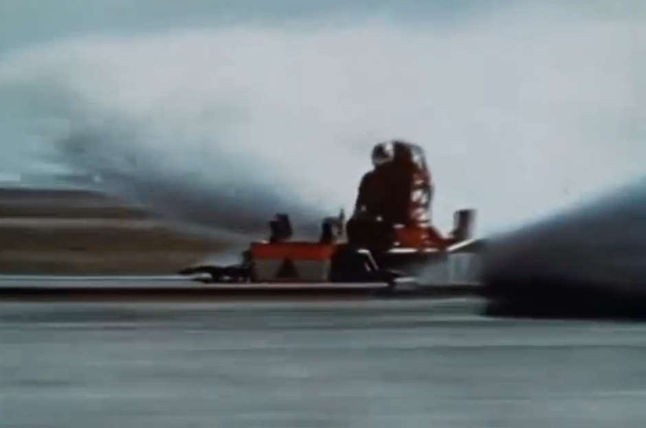 Awesome Video: Watch The Legendary Colonel John Stapp Take You On A Tour Of The USAF’s 600mph Rocket Powered Railroad That He Rode Like A Bad Ass