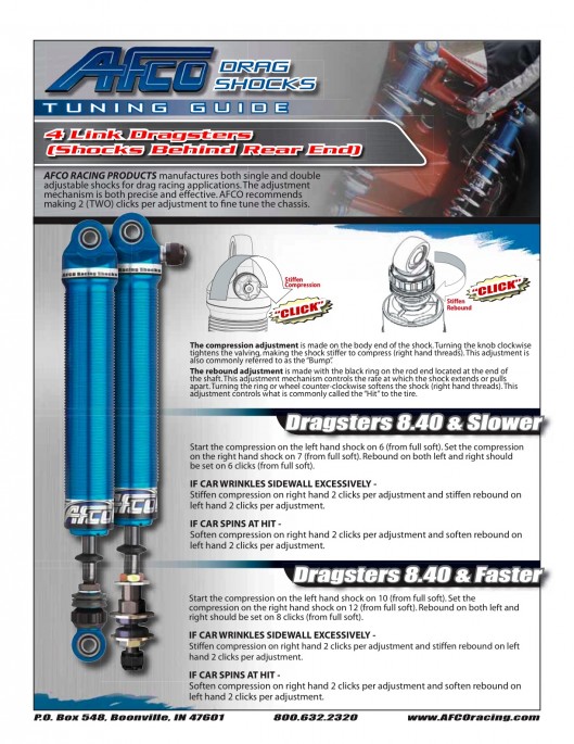 BangShift AFCO s Drag Race Shock Tuning Guide