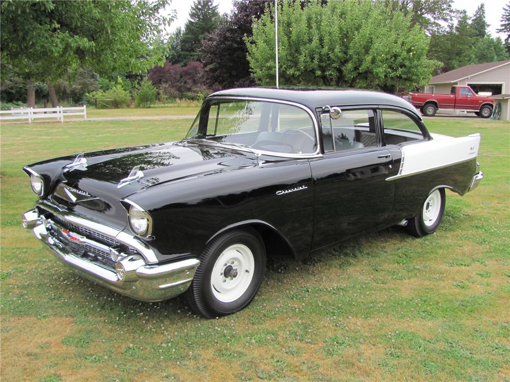 Random Car Review: The 1957 Chevrolet 150 “Black Widow”, The Race Car GM Built To Skirt GM Rules.