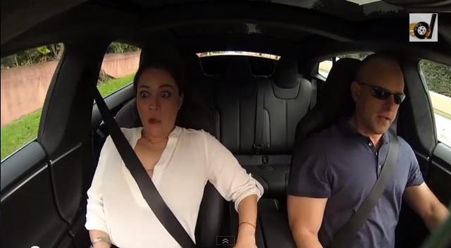 Even The Electric Guys Get A Kick Out Of Scaring Their Passengers! This Tesla Owner Shows Off The “Insane” Launch Mode On The Unsuspecting!