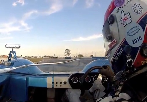 100% BangShift Approved Video: Watch Jim Pace Haul Ass Around Sebring In A Lola T70 Can Am Car – Ford V8 Power!