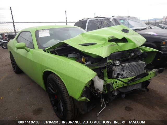First Known Totalled Hellcat Challenger Will Head To Auction – 64 Miles On The Odometer, And It Still Runs! Can You Say “Engine Donor”?