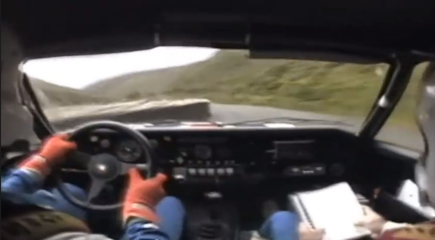 In-Car Rally Footage: How To Scare Your Co-Driver In One Easy Smack