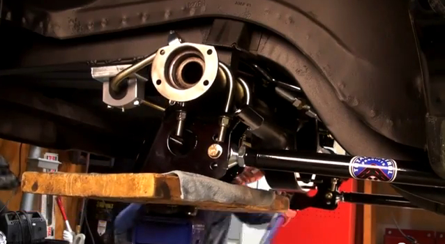 Watch This Install Of A Total Control Products G-Bar Rear 4-Link In A Mustang