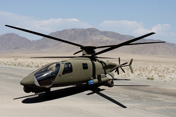 Sikorsky X2 Technology Light Tactical Helicopter mockup