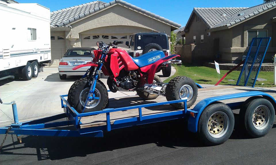 Dynamically Unstable Racing Plans To Run The 2015 NORRA Mexican 1000 On This 1985 Honda ATC 250 R