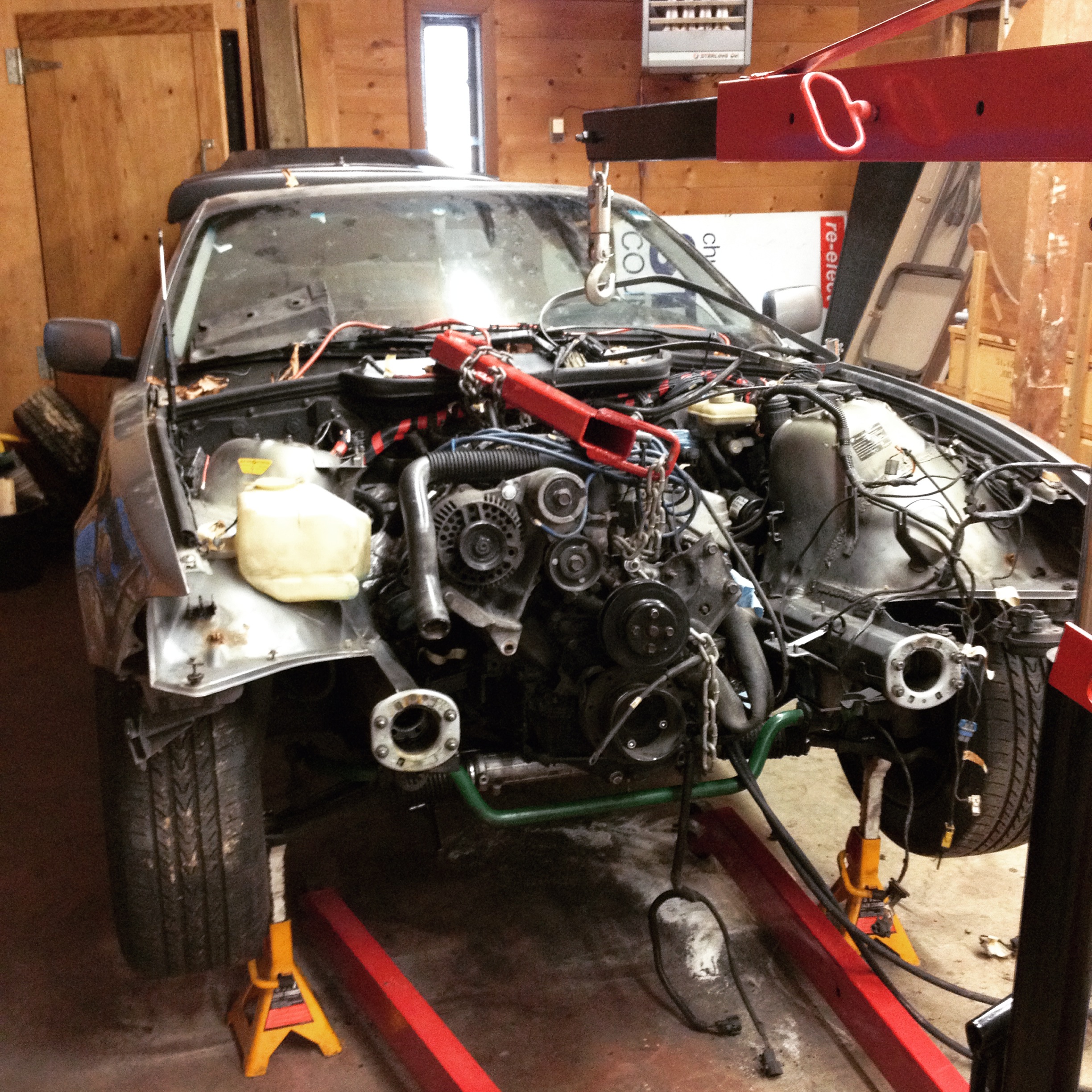 BangShift Project Files: Jamming A 5.0 Into A Well-Used BMW