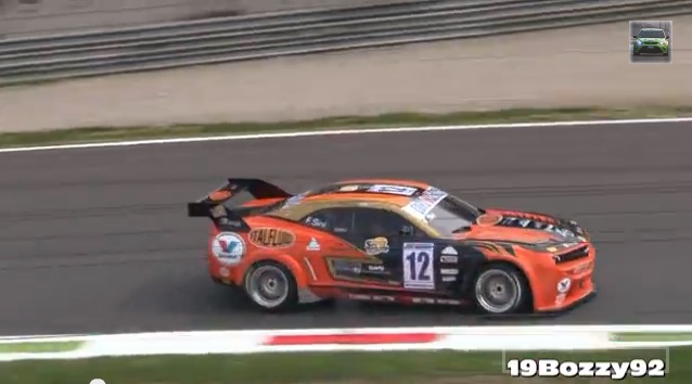 Footage of Solaris Motorsports’ EuroV8 Camaro Tearing Around Monza – An Orphaned Race Car Screaming In Anger