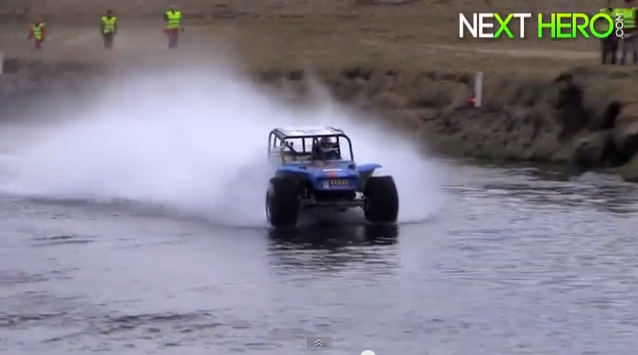 Icelandic Off-Roading Rules! This 1600 HP Beast Hillclimbs, Mudding And Just Because They Can, They Drive On Water Too!