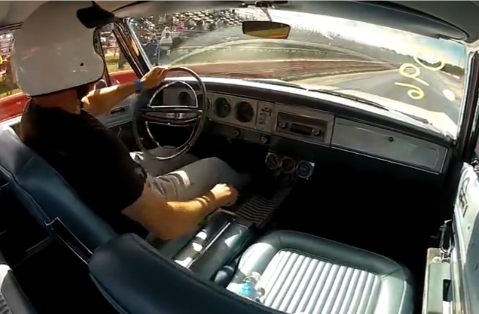 American Powertrain Parting Shift:  Hammering A Classic 1964 Plymouth Sport Fury With Max Wedge Power Down The Quarter Mile