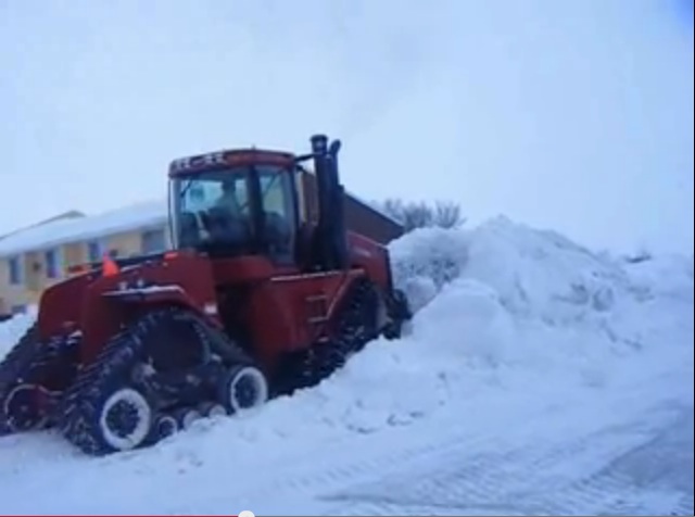 The Quest To Find The Best Snow Mover Continues: This Tracked Case Monster Is Now In The Lead, Right?