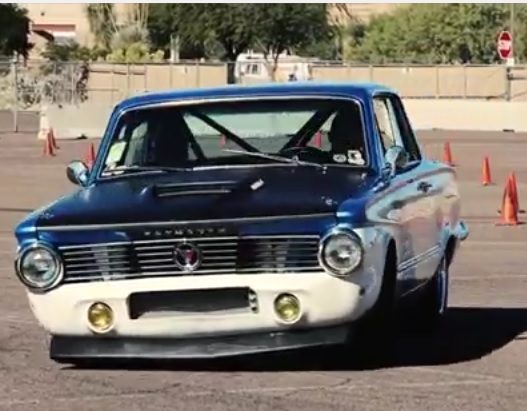 Violent Valiant Video: See And Hear The Car Cruise, Corner, And Wail