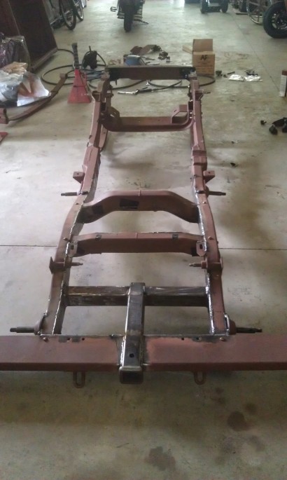 Jeep DJ5 Frame