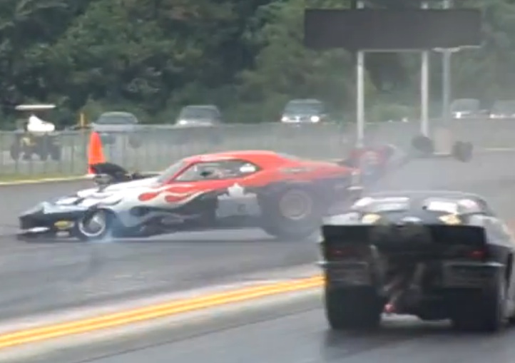 Here’s 10 Of The Craziest, Biggest, Most Fiery, And Crushing Wrecks Urban Hillbilly Has Captured On Film – All The Drivers Walked Away