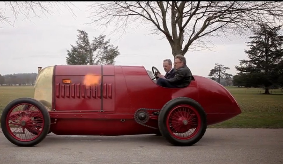 Incredible Video: Watch The Massive 28 Liter Beast Of Turin Charge Around The Winding Roads Of Goodwood!