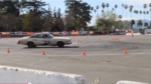 This 1974 Dodge Coronet Tears Up An Autocross Course With All Of The Body Roll You Would Expect!