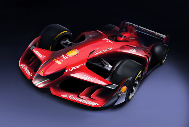 This Concept Ferrari F1 Is Meant To Do One Thing Only: Aggravate Formula One Into Action