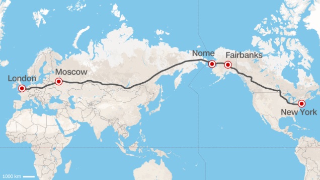 Not An April Fool’s Joke: This Is A Proposed Intercontinental Highway System