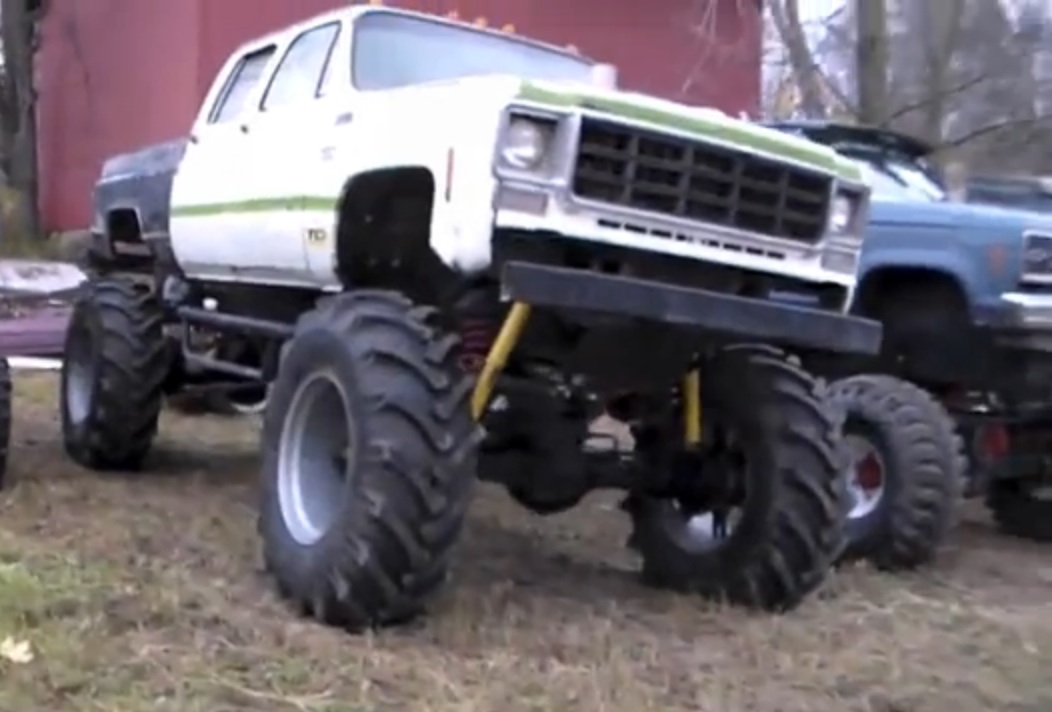 This Turbocharged LS Powered Mud Truck Has Old School Looks But Ridiculous Modern Power