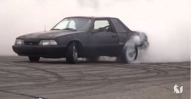 These Mustangs Go Head-To-Head In An Australian-Style Burnout Contest In The U.S.!