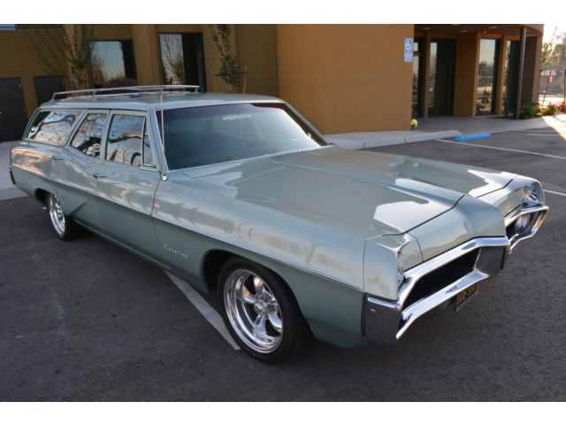 This 1967 Pontiac Catalina Wagon Has A 400ci Engine, Air Bags, A Virtually Nothing We Would Change