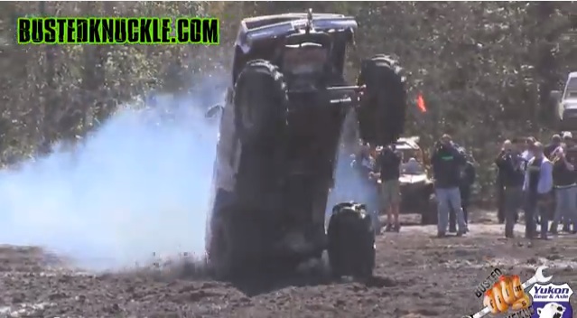 Busted Knuckle Video Has Released “Mega Trucks Gone Wild 2”: High Horsepower, High Flying Mud Truck Action