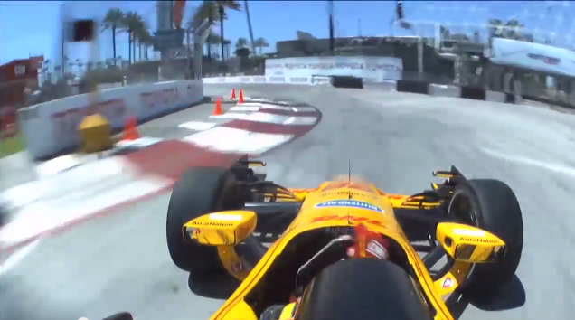 Take A Ride Around The Long Beach Grand Prix With Ryan Hunter-Reay