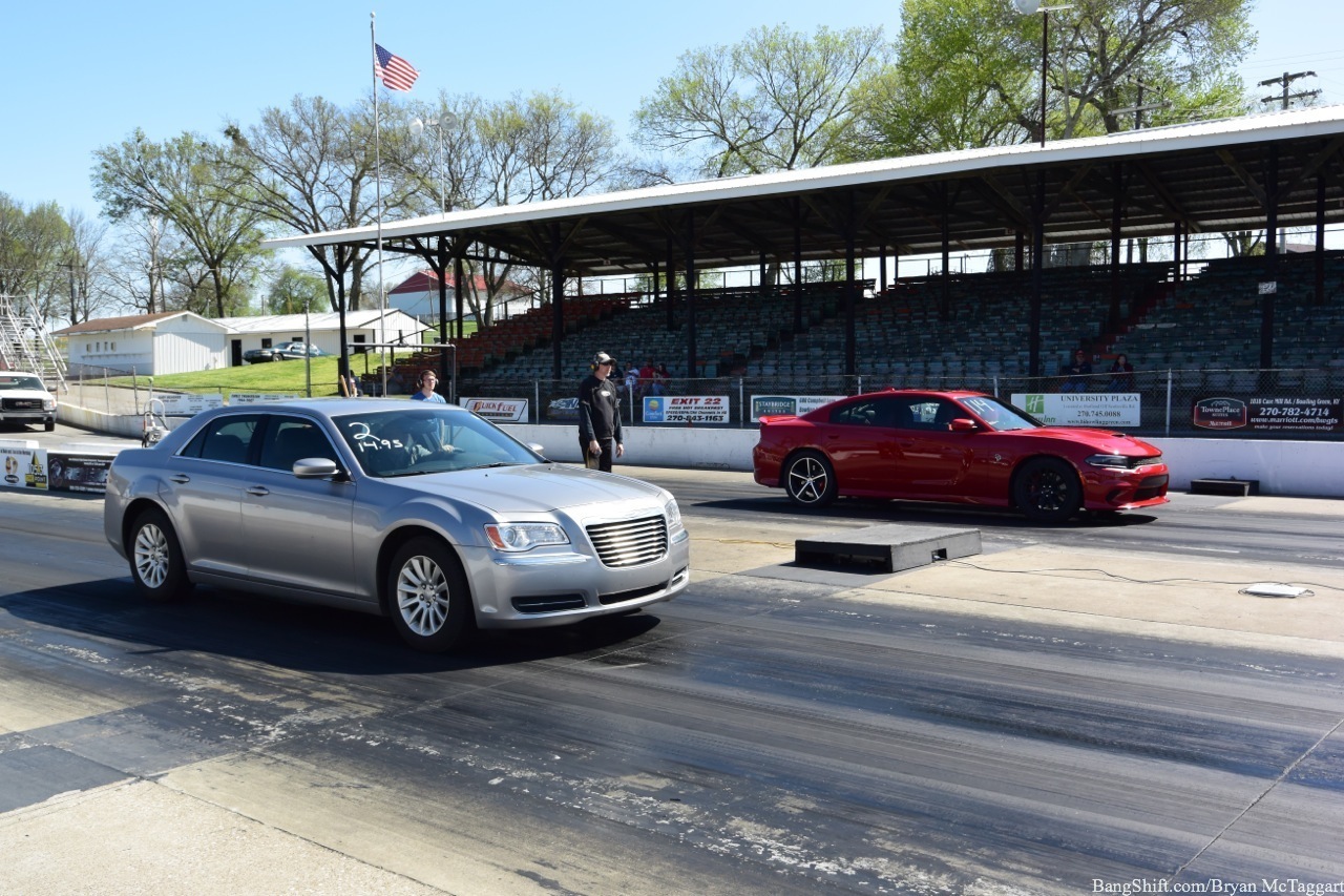 Caption This: A V6-powered Chrysler Against A Charger Hellcat? How Is That A Fair Fight?