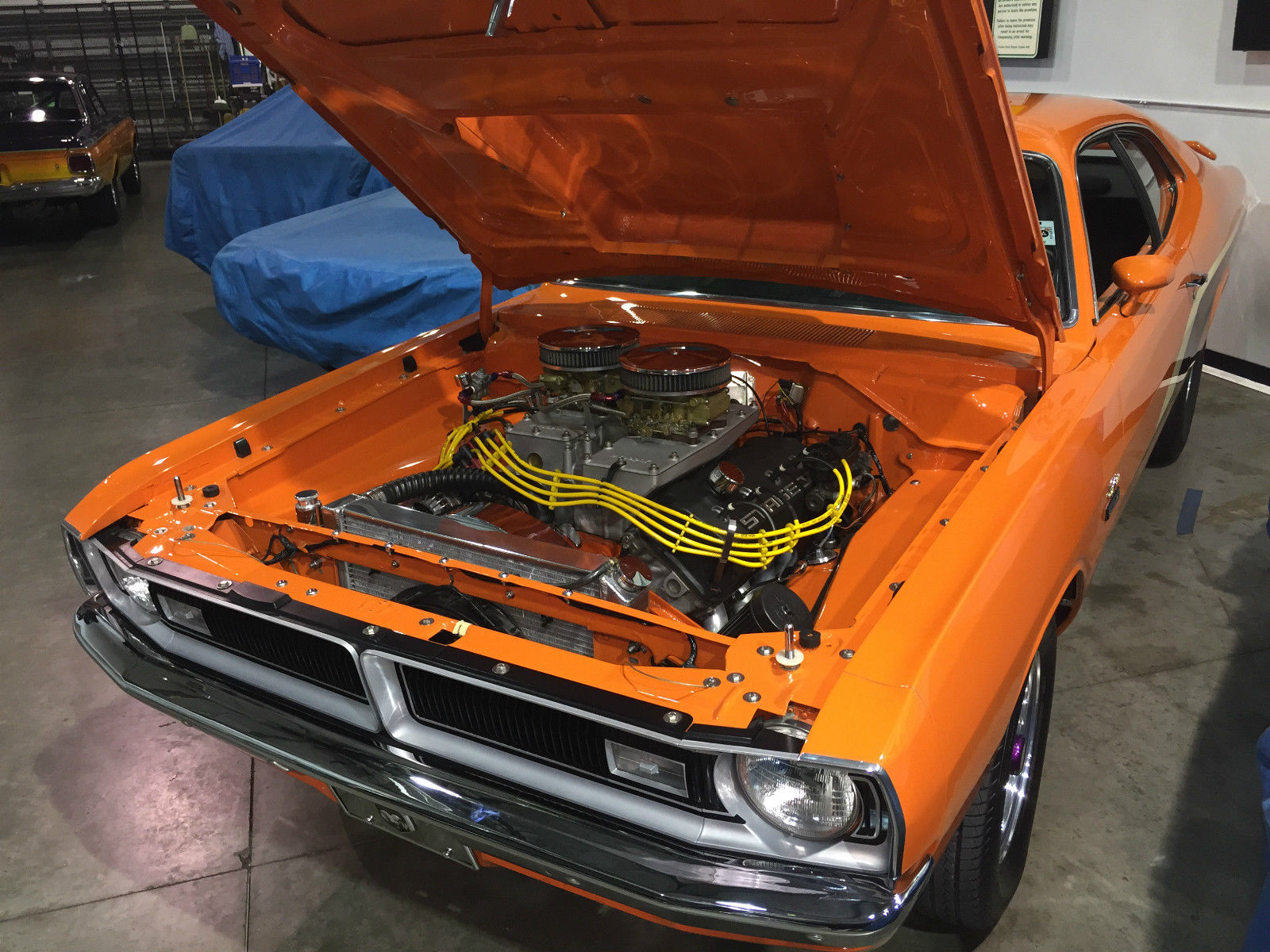 Pro Street Hemi Hammer – This Demon Has 535ci Of Stage V Headed Hemi Under The Orange Hood!