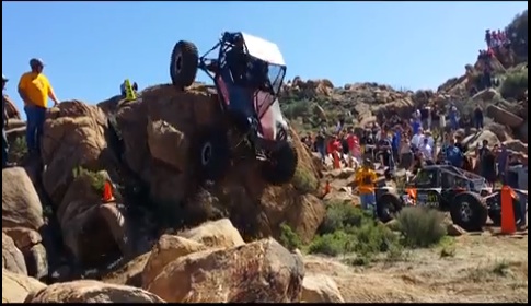 Nowhere To Go But Down During This Rockcrawling Event In Congress, Arizona