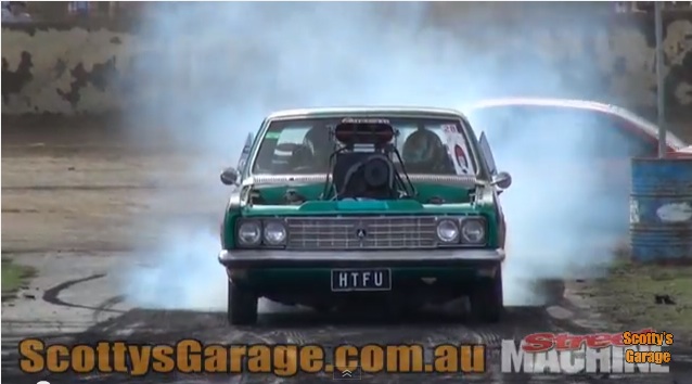 This Burnout Was Brought To You By Hand Controls – Check Out The Wheelchair In The Ute’s Bed!