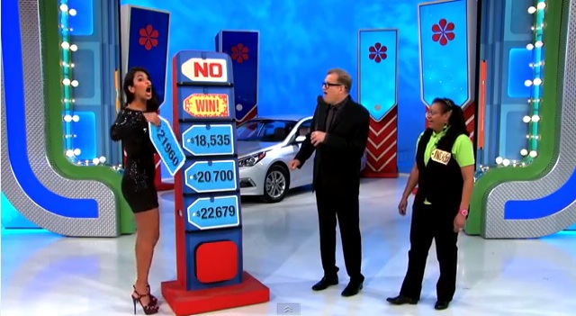 The Price Is Most Certainly Right! Watch As The Model Practically Gives The Contestant A New Car!